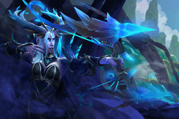 glimmer of the sacred hunt drow ranger